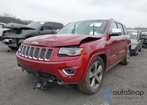 2014 Jeep Grand Cherokee Overland from USA, damaged, VIN 1C4RJFCT3EC390403